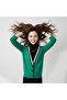 Women's Color block V-Neck Sweater - 5