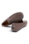 Gray Color Laceless Genuine Leather Men's Shoes - 2