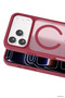 Zngzrmll iPhone 18 Pro Jota Magsafe Cover (162533) - Burgundy - 2