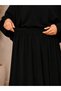 Afghan Takar Sharif Medina Silk Double Hijab Set with Veil and Without Veil - 4