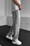 Men's Fleece-Lined Sweatpants with Zipper Pockets and Elastic Waistband - 2