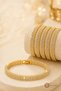 Waterway Bracelet with Stones - Stylish Women's Jewelry - Gold - 2