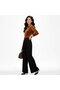 Women's Brown Long Sleeve Shirt - 3
