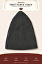 Zirve Gold Knitted Men's Skullcap Gray – Breathable Patterned Prayer Skullcap |   12-Pack - 2