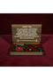 Natural Stone Prayer Beads & Bracelet Set – with Wooden Box - Jadeite Stone