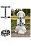 H Type Printed Adjustable Chest Harness and Travel Strap Set - 5