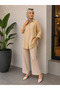Women's Cotton Pocket Oversize Comfortable Fit Long Sleeve Shirt