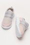 Children's Elasticated Lightweight Airfle Sports Shoes Gray - Powder - 7