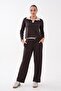 Women's Collared Trousers Modal Double Suit 265164 - - 2