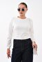 Women's Crew Neck Short Sweatshirt 265165 - - 2