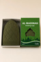 Al Madinah Khaki Knitted Men's Skullcap – Patterned Prayer Skullcap |   12-Pack - 3