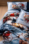 Solera 100% Cotton Superior Flannel Single Duvet Cover Set - 2