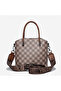 Women's Coffee Geometric Handbag - 2