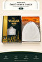 Waqar Gold Knitted Men's Skullcap White – Stylish Textured Lightweight Prayer Skullcap |   12-Pack - 3