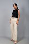 Women's Scuba Crepe Lycra Palazzo Trousers