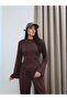 Padded Waist Tie-Up Tracksuit Set - 2