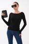 Women's Boat Neck Modal Badi 265086 - - 4