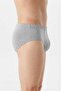 10-Pack Gray 100% Cotton Men's Slip Underpants - with Sleep Band Gift - Breathable Comfortable Cut Underwear Set - 4