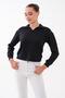 Women's Collared Modal Sweatshirt 265187 - - 3