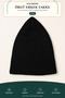 Ruhi Medine Knitted Men's Skullcap Black – Soft Textured Lightweight Prayer Skullcap |   12-Pack - 2