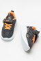 Children's Velcro Smart Lacing Sports Shoes Smoked - Orange - 6