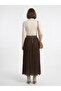 Pile Detailed Skirt 3905 - 4
