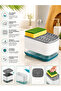 Sponge Organizer with Liquid Soap Container – Practical Sponge Holder and Soap Dispenser - 3