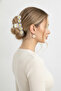 Transparent Acrylic Bijoux Earring Set with Daisy Figure - Summer and Daily Use - 3