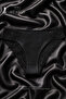 Black Women's Cotton Camisole Lycra Lace Luxury Panties - 3