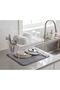 4 Pcs Small Size Metal Standing Cabinet Shelf Organizer Tea Cups Cup Bathroom - 5