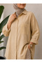 Women's Cotton Pocket Oversize Comfortable Fit Long Sleeve Shirt - 3