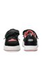 Geoky Jr Girls' Black/Fuchsia Sneaker - 5