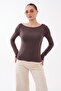 Women's Boat Neck Modal Badi 265086 - - 2