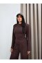 Padded Waist Tie-Up Tracksuit Set - 4