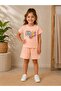 Girl's Summer Double Combed Cotton Set - 2