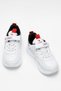 Children's Velcro Smart Lacing Sports Shoes White - Black - 5