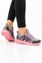 Knitwear Poly Sole Smart Lace-Up Children's Sports Shoes Gray - Pink - 4