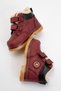 Velcro, Fur Inside, Rubber Non-Slip Sole, Children's Boots Bordo - 5