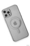 Zngzrmll iPhone 12 Pro Case Magneticsafe Silicone (175617) - Silver - 4