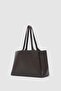 Maxi tote bag - dark coffee - 2