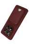 Zngzrmll Redmi Note 15 Pro 5g Kelvin Silicone with Business Card Holder (183933) - Burgundy - 4