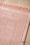Mother's Day Special: My Dear Mother Written on Pink Velvet Prayer Rug - Gift Prayer Mat - Stylish Gift Option - 3