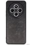 Zngzrmll Redmi 14C Case Aras Leather Cover (180654) - Black