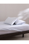 Blaise king size 100% cotton ranforce printed elastic sheet set - blue