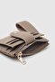 Pike Suede Women's Card Holder Beige - 4