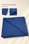 3-Piece Women's Hajj and Umrah Gift Set – Flared Scarf, Prayer Beads, and Zikirmatik - Blue - Cobalt Blue - 2