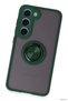Zngzrmll Galaxy S23 Case Montreal Silicone Cover with Ring (175624) - Green - 3