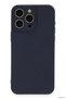 Zngzrmll iPhone 15 Pro Max Case Nano-In Velvet Silicone (174932) - Navy Blue - 2