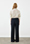 Striped Lyocell Shirt - Ecru - 7