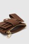 Pike Suede Women's Card Holder Tan - 4